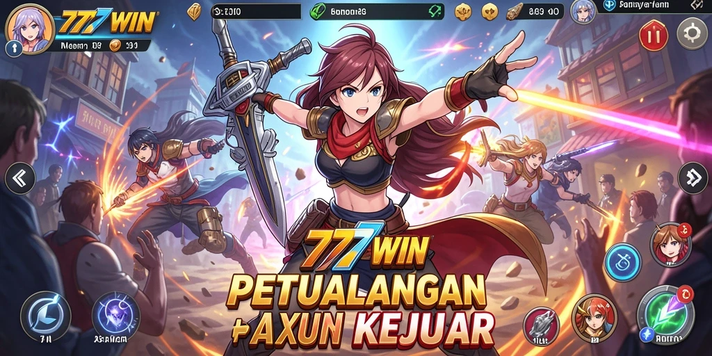 Tampilan screenshot gameplay Anime yang menakjubkan dengan aksi dinamis.