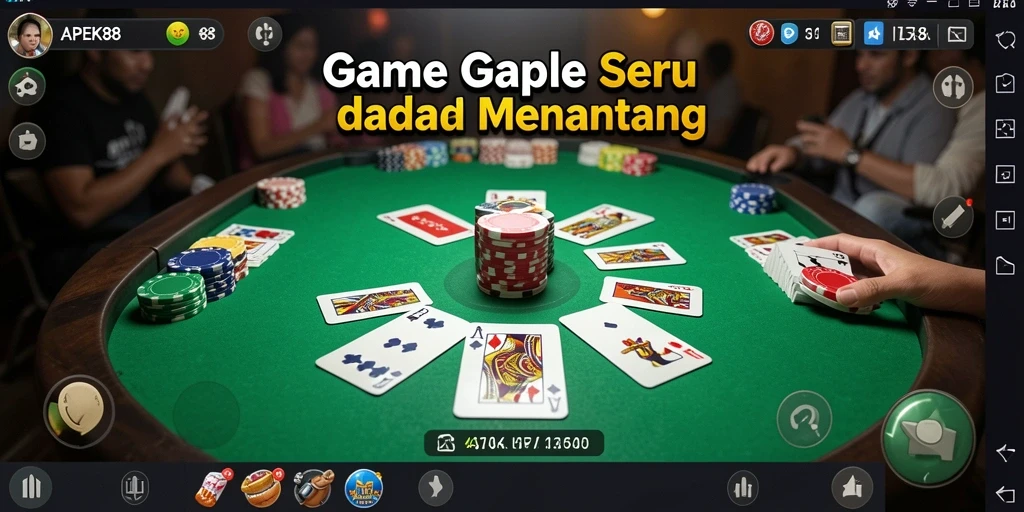 Tampilan gameplay APEK88 yang menarik dan dinamis.