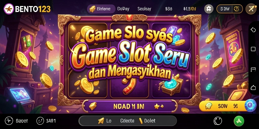 Gameplay seru dan grafis menawan dari BENTO123.