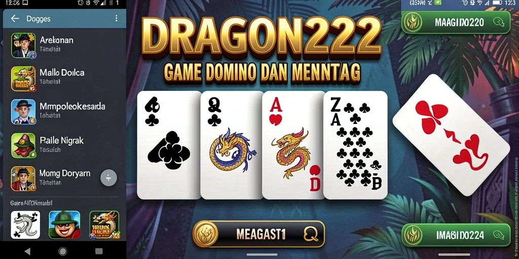 Tampilan gameplay seru dan interaktif di DRAGON222.