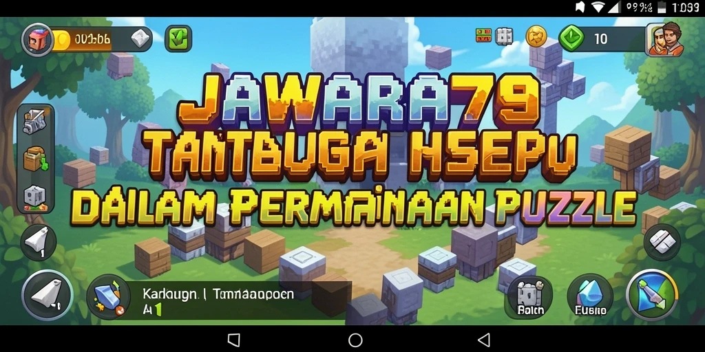 Tampilan gameplay seru dari JAWARA79 dengan berbagai teka-teki.