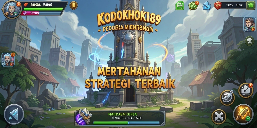 Gameplay intens dengan strategi menara yang mendebarkan.