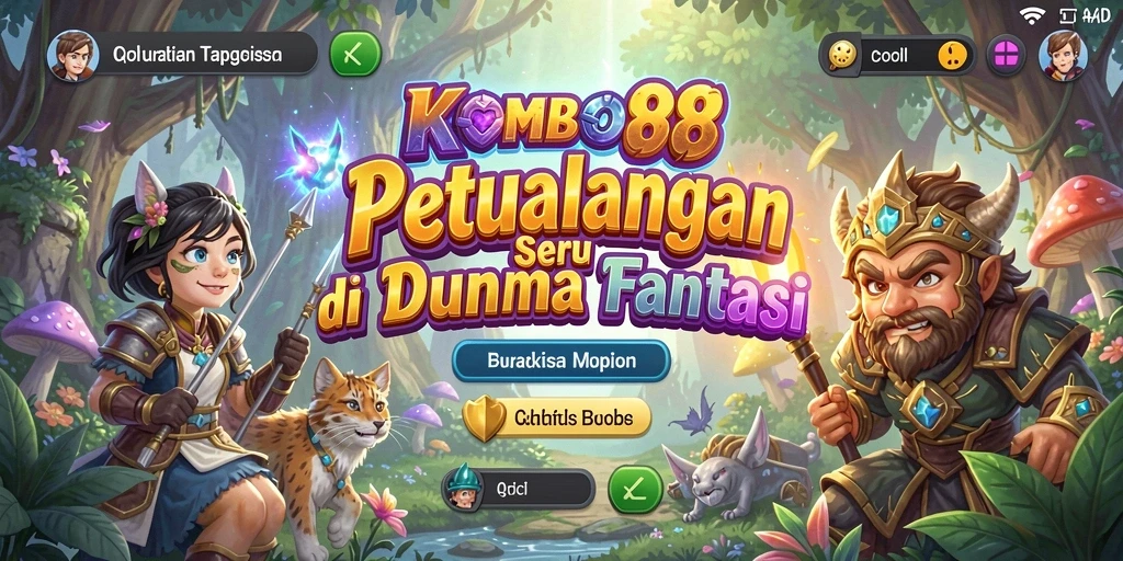 Tampilan gameplay KOMBO88 yang penuh petualangan dan tantangan.