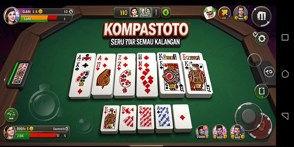 Gameplay seru dan menegangkan dalam KOMPASTOTO.