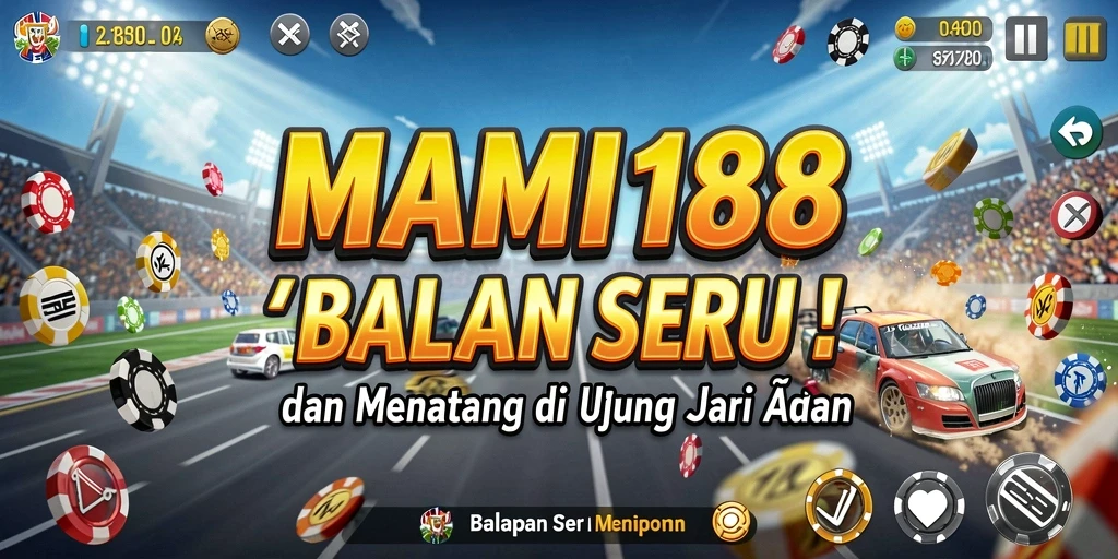 Gameplay seru dari MAMI188 yang menampilkan balapan menegangkan.