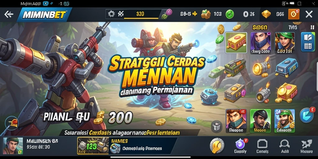 Tampilan menarik dalam permainan strategi MIMINBET dengan aksi seru.