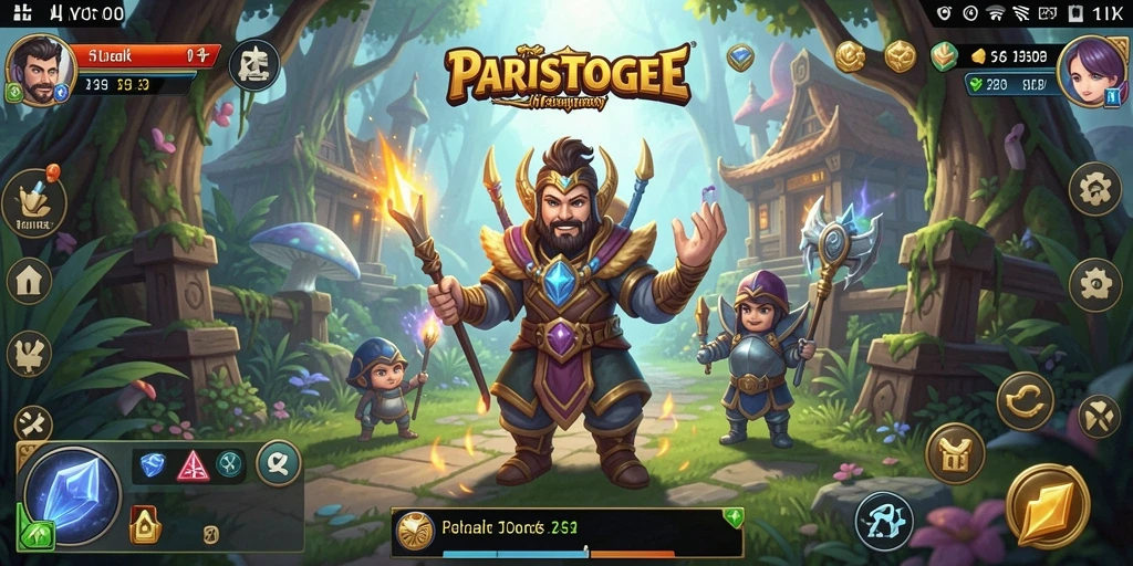 Tangkapan layar dari gameplay petualangan PARISTOGEL yang mendebarkan.