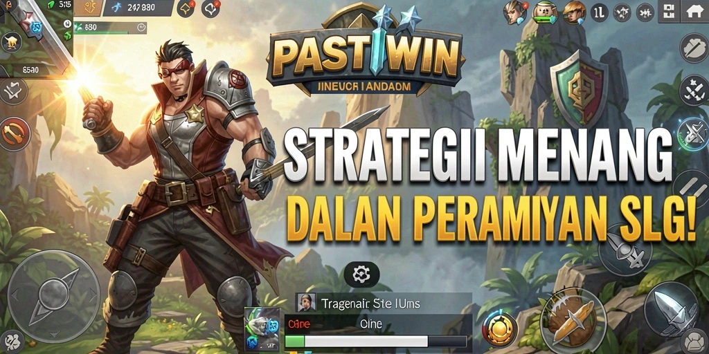 Tampilan gameplay PASTIWIN yang menegangkan dan strategis.