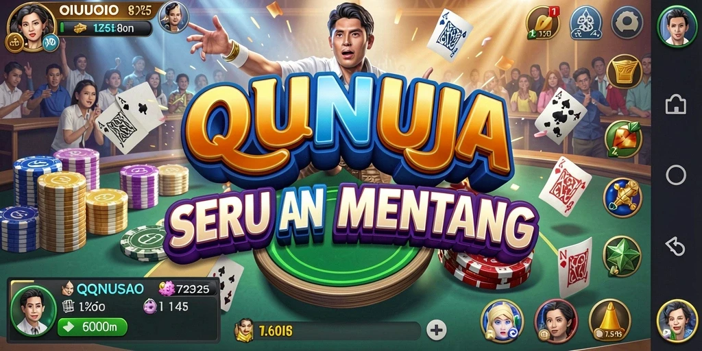 Tampilan menarik dari gameplay QiuQiu QQNUSA.
