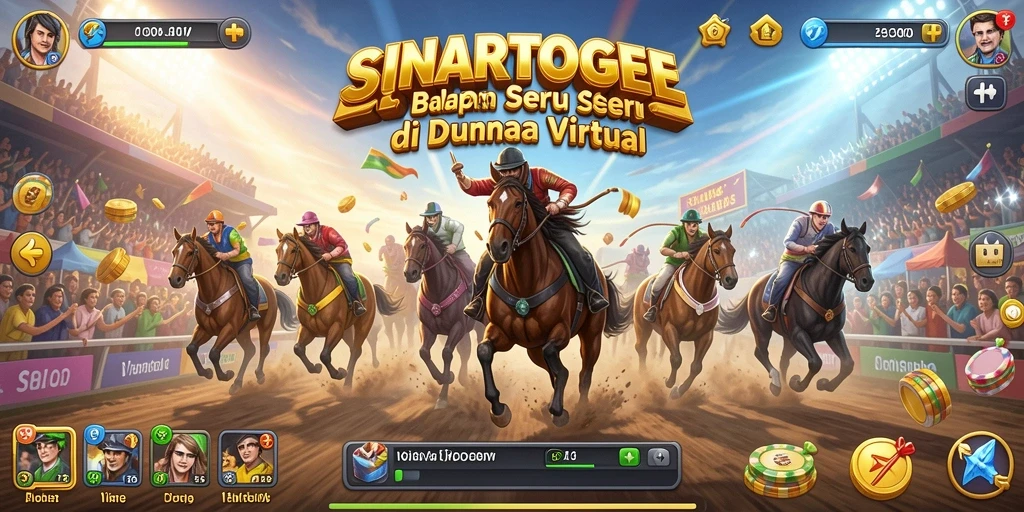 Tangkapan layar gameplay balap di SINARTOGEL yang mendebarkan.