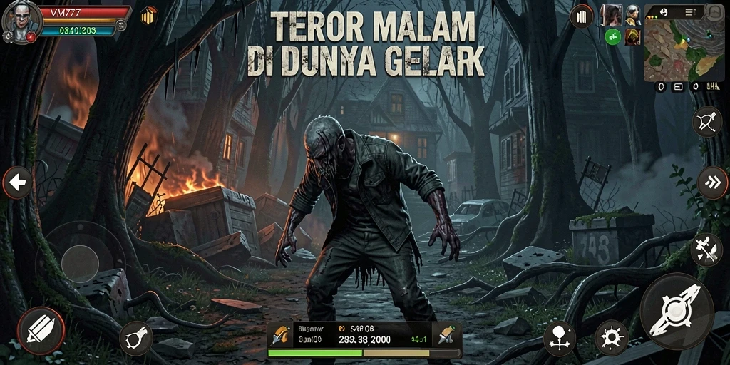 Gameplay menegangkan dengan suasana mencekam.