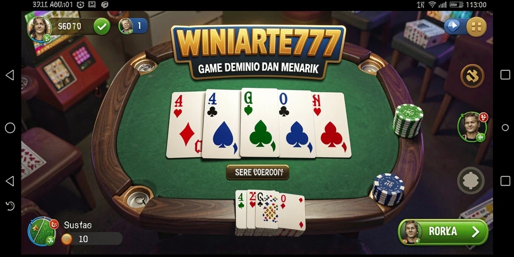 Tampilan gameplay menarik dari WINRATE777 yang penuh aksi.
